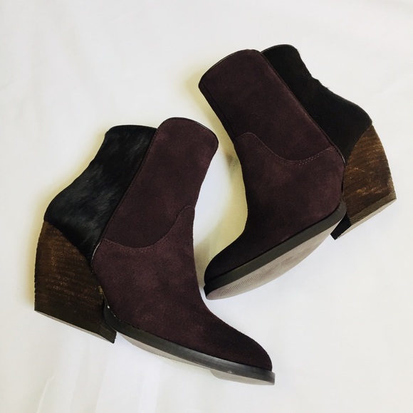 Very Volatile Shoes - Very Volatile Pony Hair Leather Booties